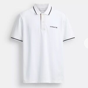 Coach Signature Polo white XL